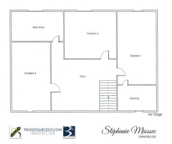 Maison 4 pièce(s) 3 chambre(s) 80 m²