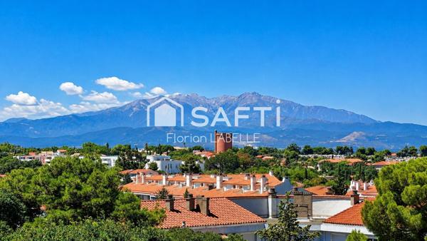 Appartement T4 avec superbe vue face au Canigou