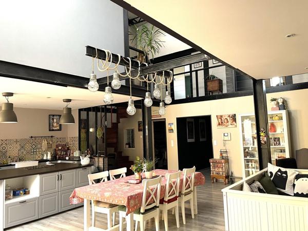 Loft industriel el lumineux T6 centre-ville