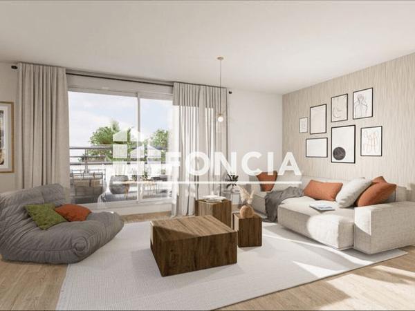 À vendre Appartement 3 pièces 66 m² - Orgères 35230