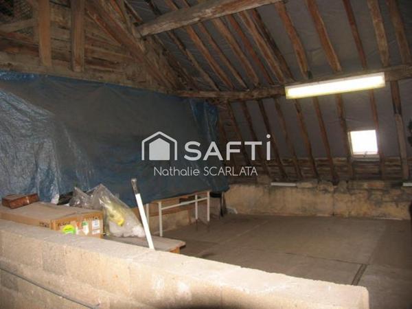 GROS POTENTIEL pour cette maison de 180 m² avec partie HABITATION et LOCAL COMMERCIAL