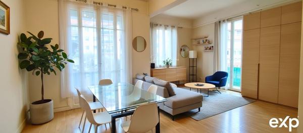 Rare en centre-ville – 3P, 81,35 m², petite copropriété, charges 56 €/mois