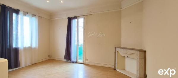 Rare en centre-ville – 3P, 81,35 m², petite copropriété, charges 56 €/mois