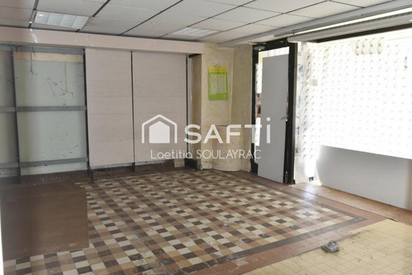 Local commercial de 63 m² au total avec fort potentiel - Castres centre