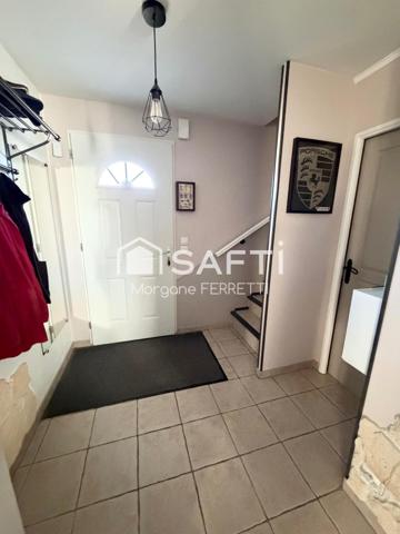 MAISON R+1 85 M² AVEC PISCINE ET GARAGE SUR TERRAIN DE 322 M²