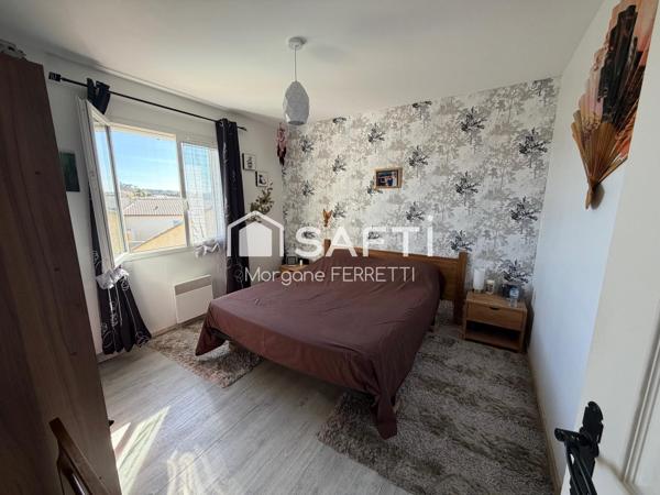 MAISON R+1 85 M² AVEC PISCINE ET GARAGE SUR TERRAIN DE 322 M²