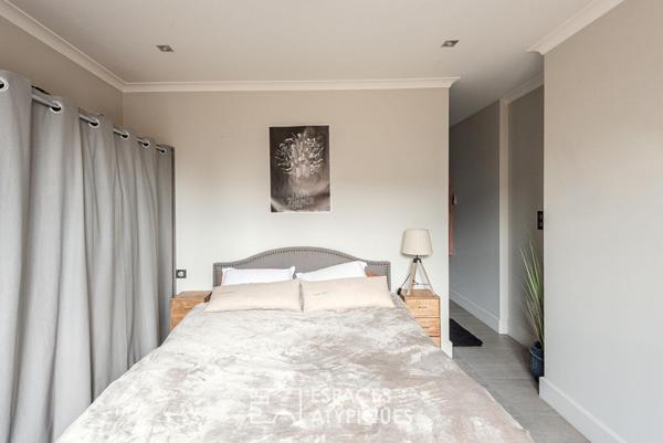 Appartement F2 haussmannien rénové avec combles aménageables en centre ville