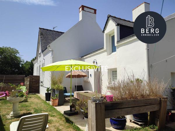 A VENDRE – PLOUHINEC MAISON DE CHARME NON MITOYENNE AVEC JARDIN SITUEE A 10MN EN VELO DE LA PLAGE