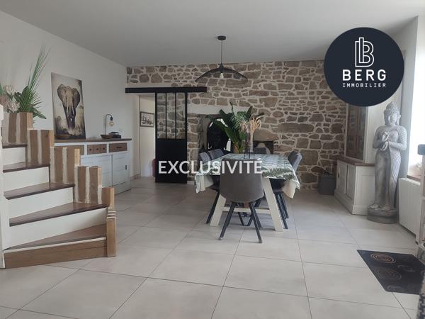 A VENDRE – PLOUHINEC MAISON DE CHARME NON MITOYENNE AVEC JARDIN SITUEE A 10MN EN VELO DE LA PLAGE
