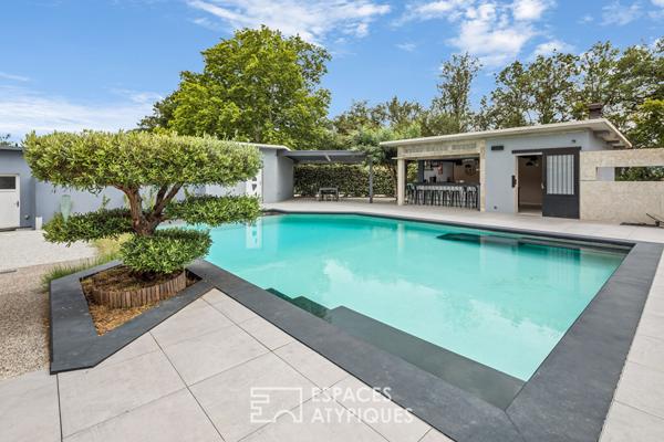 Villa contemporaine dans un écrin de verdure