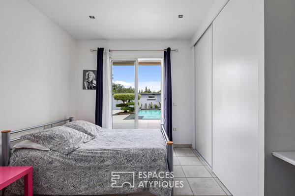 Villa contemporaine dans un écrin de verdure