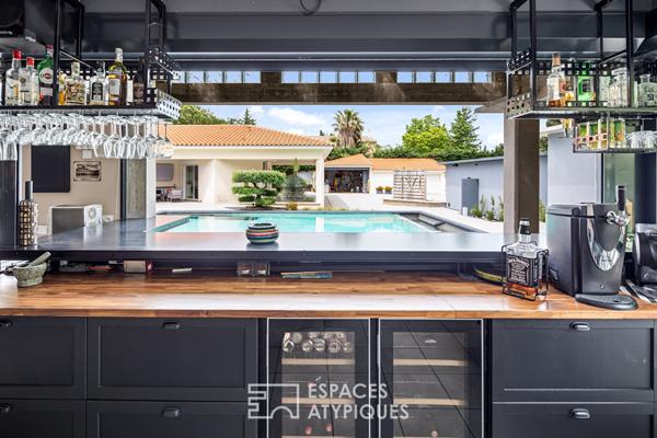 Villa contemporaine dans un écrin de verdure