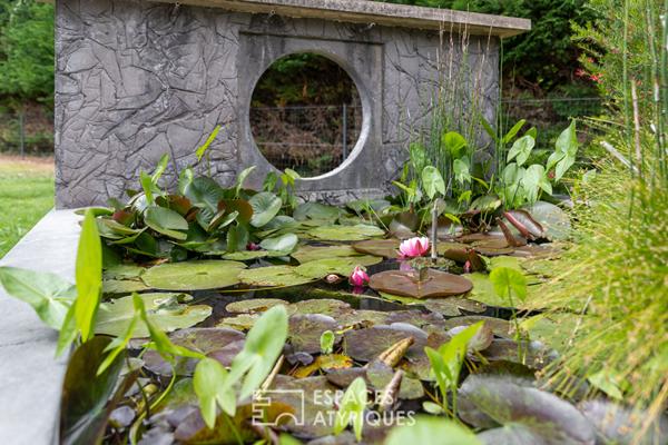 Villa contemporaine dans un écrin de verdure