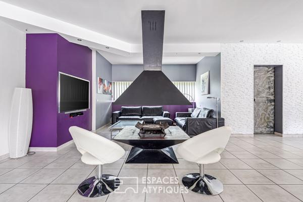 Villa contemporaine dans un écrin de verdure