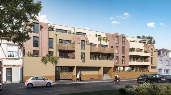 Appartement Etaples 3 pièces 64.02m² + balcon 5.4m²