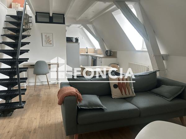 Location Studio meublé 31.39 m² - 33 RUE DE ROUBAIX Lille 59000