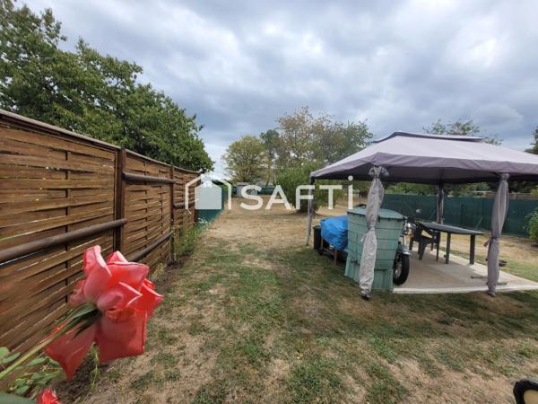 Pavillon PLAIN PIED 3ch +Garage +Jardin