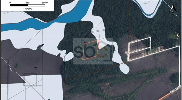 Terrain agricole de 4,48 ha à Montsinéry-Tonnegrande
