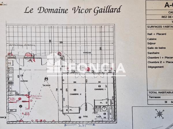 Location Appartement 3 pièces 72.8 m² - 8 PROMENADE DU CRET Saint Julien En Genevois 74160