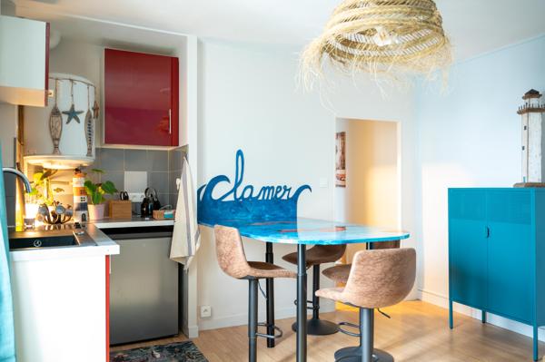 Appartement 29 m² avec stationnement privatif à Saint-Donatien