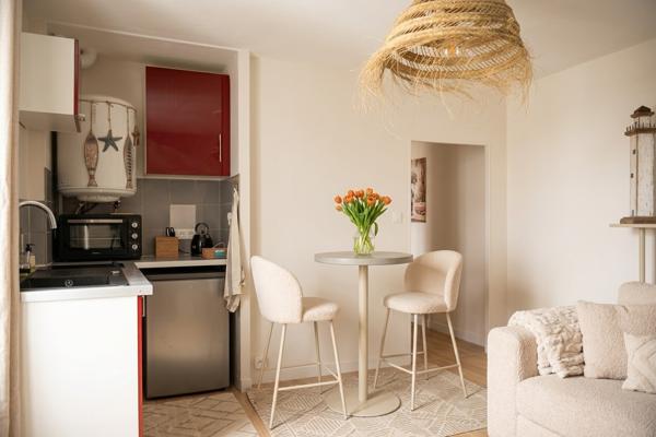 Appartement 29 m² avec stationnement privatif à Saint-Donatien