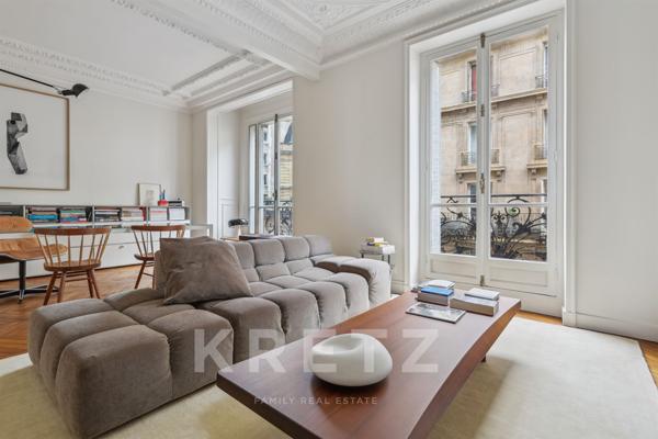 Appartement familial et de reception avec balcon exposition sud-ouest