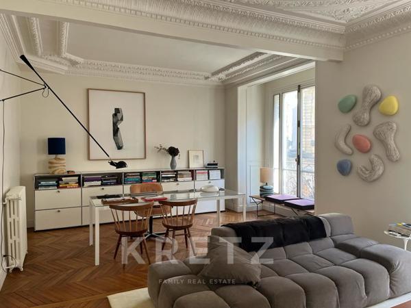 Appartement familial et de reception avec balcon exposition sud-ouest