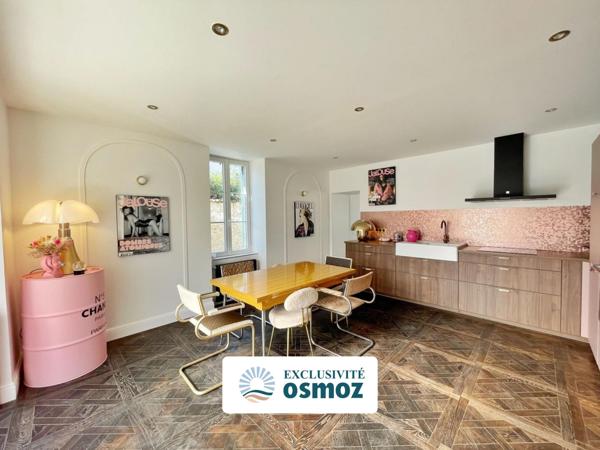 Maison de charme type 6 en centre-bourg !