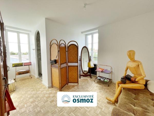 Maison de charme type 6 en centre-bourg !