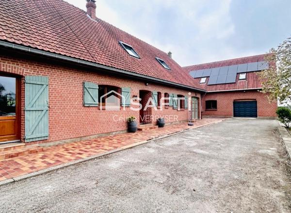 maison individuelle 6 chambres semi plain pied