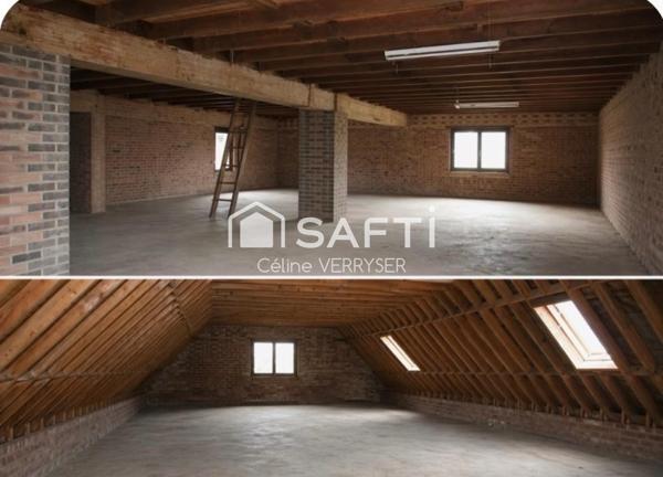 maison individuelle 6 chambres semi plain pied