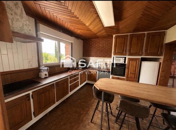 maison individuelle 6 chambres semi plain pied