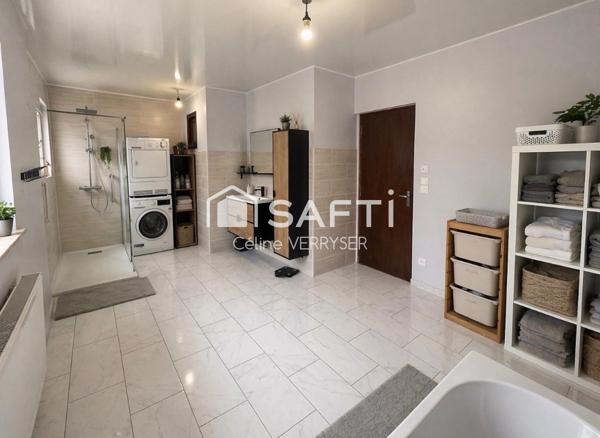 maison individuelle 6 chambres semi plain pied