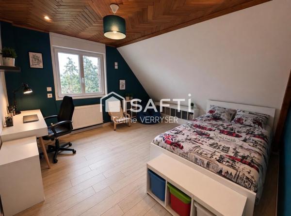 maison individuelle 6 chambres semi plain pied