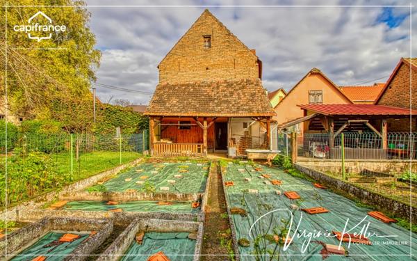 Maison Individuelle de 110 m² à vendre à FEGERSHEIM (67) - Terrain de 440 m² - Dépendance