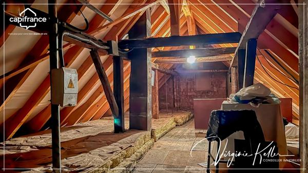 Maison Individuelle de 110 m² à vendre à FEGERSHEIM (67) - Terrain de 440 m² - Dépendance