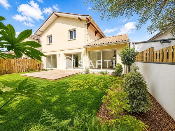 Villa 145 m², 4 ch, garage, centre La Teste, calme