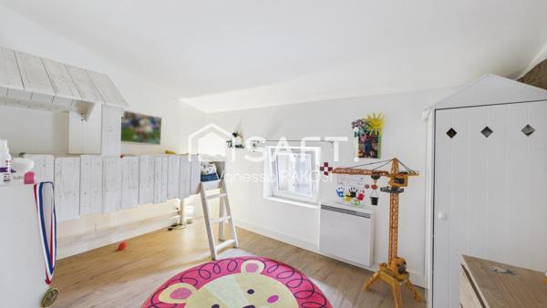 MAISON RÉNOVÉE 130M², 4 CHAMBRES, ATELIER ET JARDIN