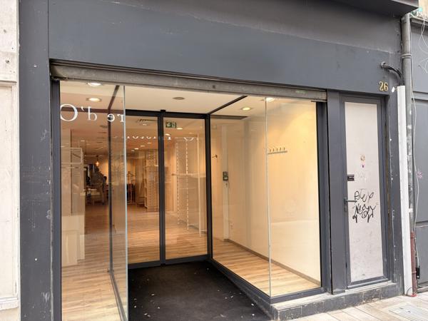 Local commercial en plein cœur des rues piétonnes