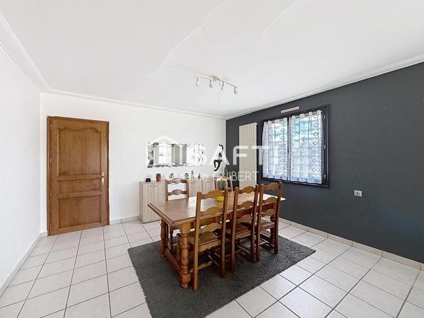Maison 115 m² – 4 chambres – Sous-sol 100 m² – Terrain 650 m² – Bressuire