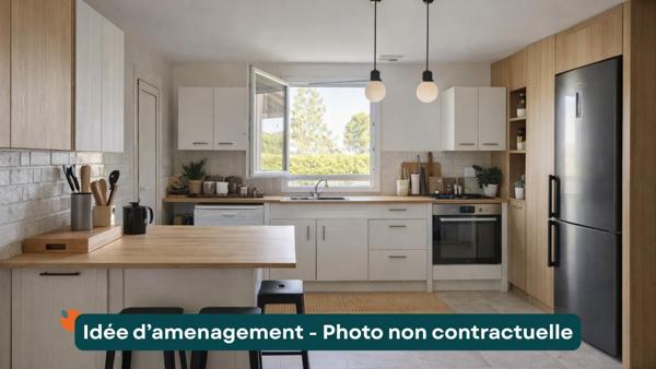 Maison 91m2 - 3 chambres - piscine - 2005 m2 de terrain