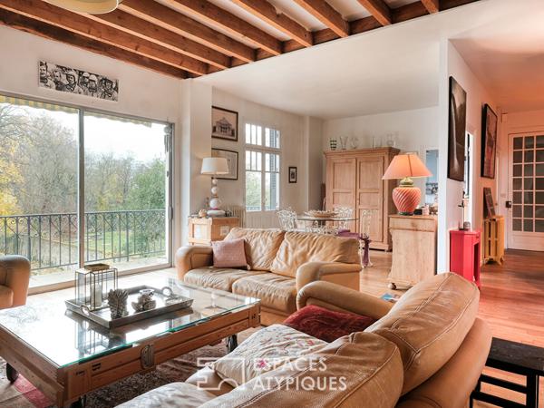 Charmante maison de ville avec vue