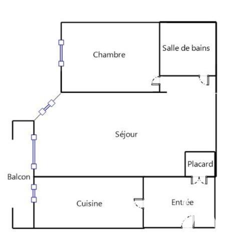 Appartement à vendre 2 pièces 49 m² Évry