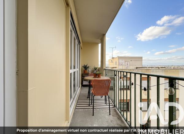 Appartement à vendre 2 pièces 45 m² Saint-Ouen-l'Aumône