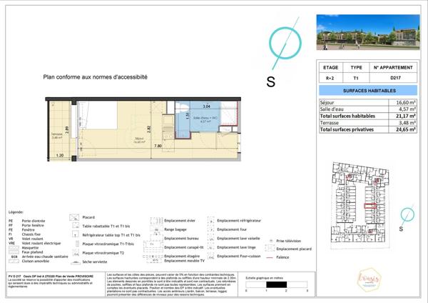 Appartement · Vente Castelnau Le Lez (34170) 1 pièce · 21m²