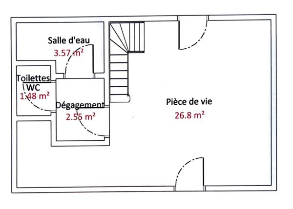 Bien au calme avec belle surface, parfait pour un achat serein