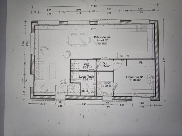Maison trois chambres à deux pas de la côte sauvage et d'une crique