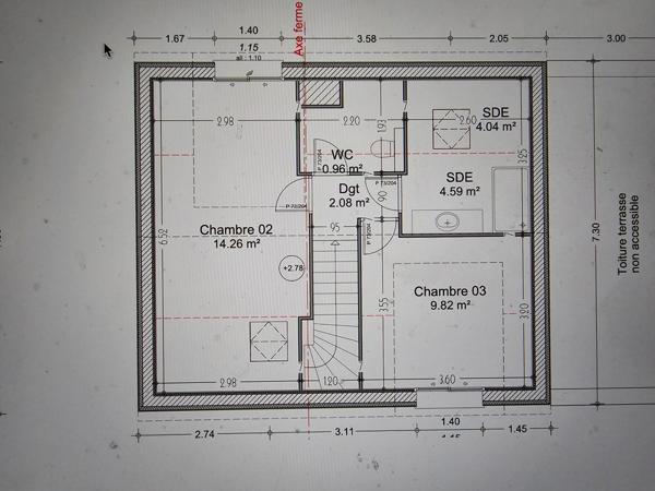 Maison trois chambres à deux pas de la côte sauvage et d'une crique