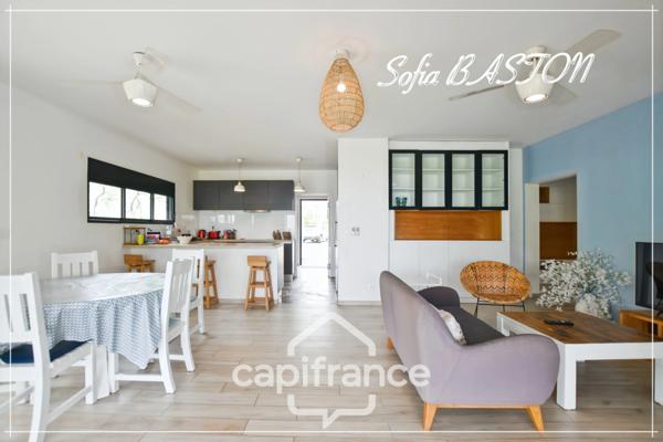 Villa d’exception au François (97240) – Maison contemporaine T5 + logement indépendant T3 – Vue mer & îlets – Piscine & jardin paysagé