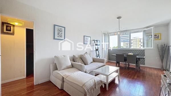 Appartement traversant au coeur de mérignac centre